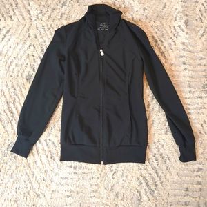 Cherokee Infinity black scrub jacket